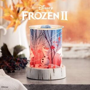 Disney Frozen II Wax Warmer W/ Glass Tray